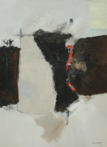 Fracas Peinture intitulée "Fracas" par Daniel Quievreux, Œuvre d'art originale, Huile