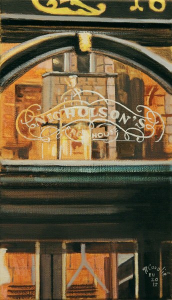 Malarstwo zatytułowany „N° 1039  The Argyll…” autorstwa R. Cavalié, Oryginalna praca, Inny