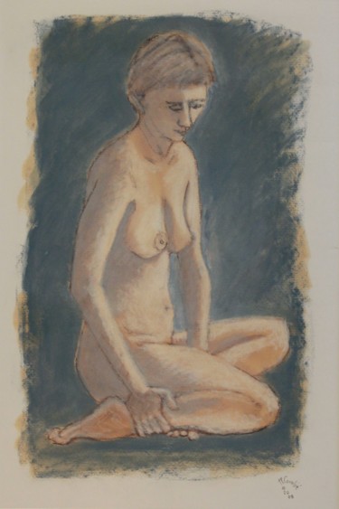 Dessin intitulée "N°648  Pâques" par R. Cavalié, Œuvre d'art originale, Autre