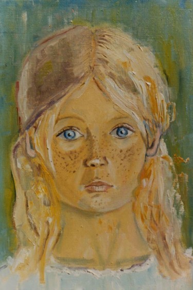 Peinture intitulée "N°20 Nathalie" par R. Cavalié, Œuvre d'art originale, Huile