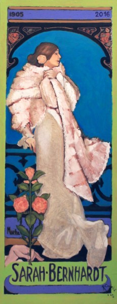 Pintura titulada "N°996  Les 111 ans…" por R. Cavalié, Obra de arte original, Pastel Montado en Panel de madera