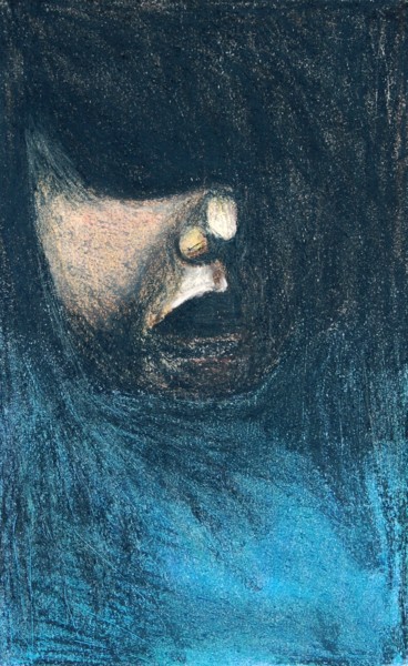 Childhood Painting titled "Childhood" by Robert Grubbs, Original Art, Pastel