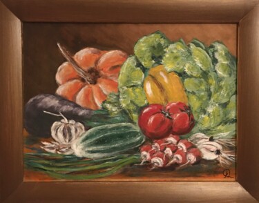Pintura titulada ""Gemüse"" por Roman Koshmanov, Obra de arte original, Acrílico