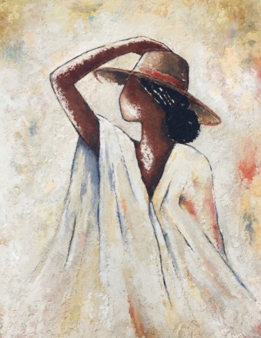 Painting titled "Dimanche" by Manampisoa Ralibera, Original Artwork, Other