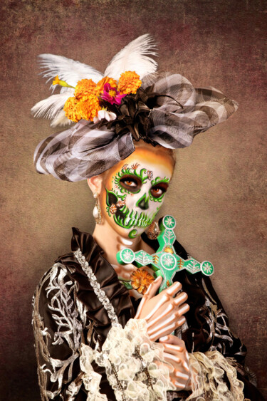 Photography titled "La Catrina holding…" by R&N Photography, Original Artwork, Digital Photography