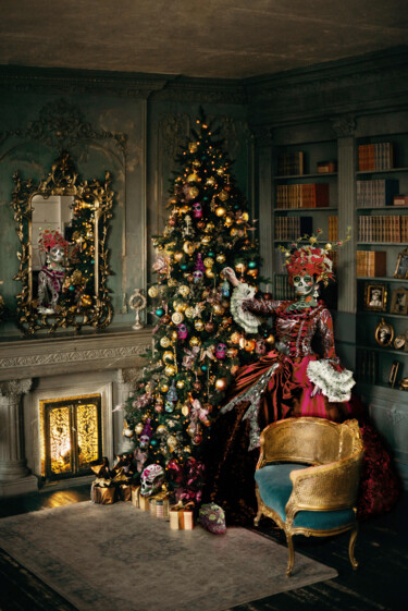 Fotografia intitulada "The Christmas Catri…" por R&N Photography, Obras de arte originais, Fotografia digital