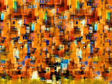 Digitale Kunst mit dem Titel "Anonymity - Abstrakt" von R.W.Born, Original-Kunstwerk, Digitale Fotografie