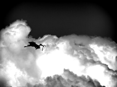 Fotografie getiteld "in the clouds - in…" door R.W.Born, Origineel Kunstwerk, Digitale fotografie