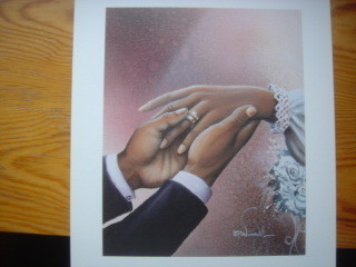 Painting titled "With This Ring" by R. Woodrum, Original Artwork