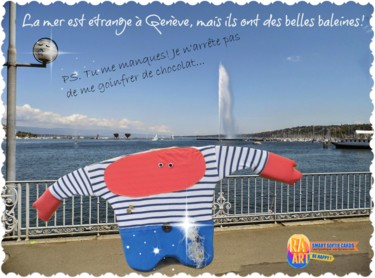 Photography titled "Un Breton à Genève" by Ra-Art, Original Artwork