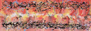 энергия музыки Painting titled "энергия музыки" by Ra Ra, Original Art, Acrylic