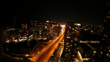 Photography titled "Night cityscape mov…" by Rahul, Original Artwork, Digital Photography