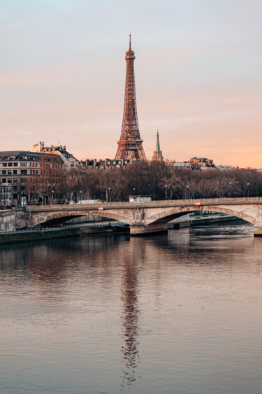 Photographie intitulée "Morning Paris" par Raafetmus, Œuvre d'art originale, Photographie numérique