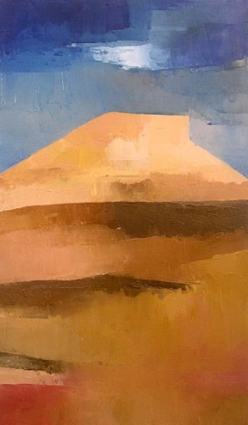 Peinture intitulée "Dunes de Douz" par Alexandre Rabory, Œuvre d'art originale