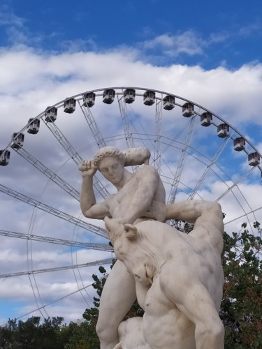 Photographie intitulée "La roue de la fortu…" par Rbio, Œuvre d'art originale, Photographie numérique