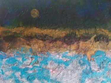 Peinture intitulée "La côte du dragon e…" par Rbio, Œuvre d'art originale, Acrylique