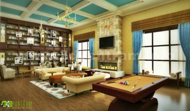 3D Interior Illustration Digitale Künste mit dem Titel "3D Interior Illustr…" von Rachana Desai, Original-Kunstwerk, Architektur