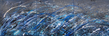Peinture intitulée "blue-odyssey-trip.j…" par Rachel Mccullock, Œuvre d'art originale, Autre