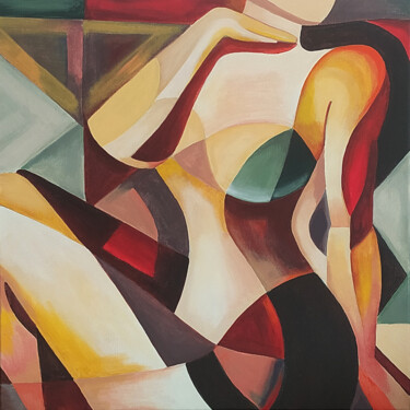 Pintura titulada "Velvet" por Rachelle.Ete, Obra de arte original, Acrílico Montado en Panel de madera