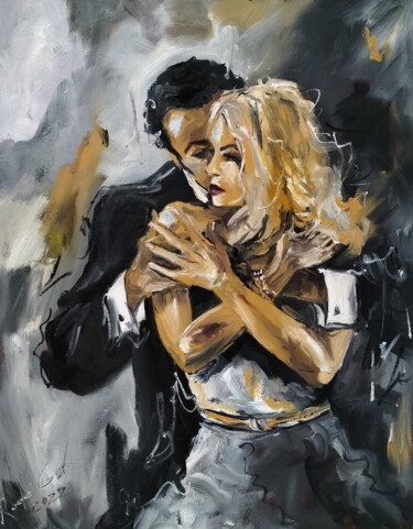 Painting titled ""Dance like the las…" by Rada Gor, Original Artwork, Oil