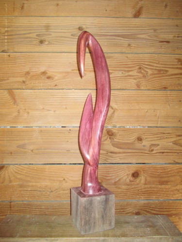 Sculpture intitulée "fire bird" par Radar, Œuvre d'art originale