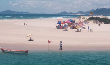 Fotografia intitulada "Praia Gamboa" por Radharani, Obras de arte originais, Fotografia digital