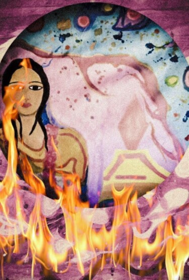 Arts numériques intitulée "Avatar II" par Radharani, Œuvre d'art originale, Image générée par l'IA
