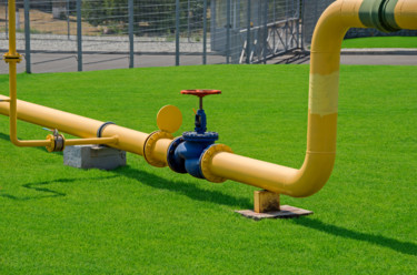 Photographie intitulée "Gas pipeline" par Art$Art, Œuvre d'art originale, Photographie numérique