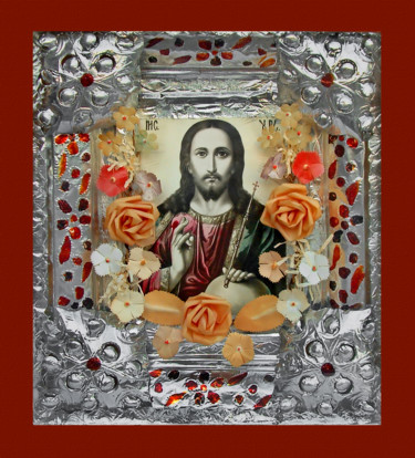 Jesus Christ icon Photographie intitulée "Jesus Christ icon" par Art$Art, Œuvre d'art originale, Photographie numérique