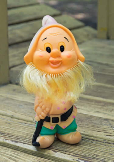 Gnome toy Photography titled "Gnome toy" by Art$Art, Original Art, Digital Photography
