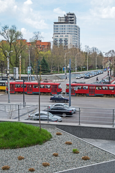 Фотография под названием "Crossroads of stree…" - Art$Art, Подлинное произведение искусства, Цифровая фотография