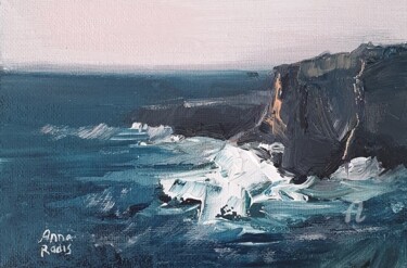 Картина под названием "Sea Stacks" - Anna Radis (Anna Radis Art), Подлинное произведение искусства, Акрил