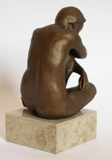 Скульптура под названием "Melancholy (2)" - Radoslaw Keler, Подлинное произведение искусства