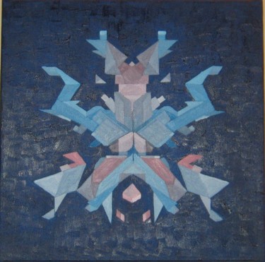 Peinture intitulée "Etno folk ornament…" par Predrag Radovanovic, Œuvre d'art originale, Huile