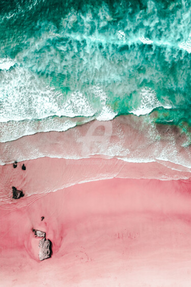 Photography titled "Ocean Waves Landing…" by Radu Bercan, Original Artwork, Digital Photography