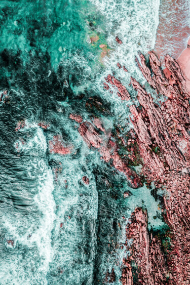 Photography titled "Ocean Waves In Port…" by Radu Bercan, Original Artwork, Digital Photography