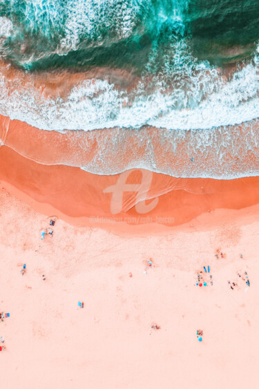 Fotografía titulada "Aerial Beach Photog…" por Radu Bercan, Obra de arte original, Fotografía digital