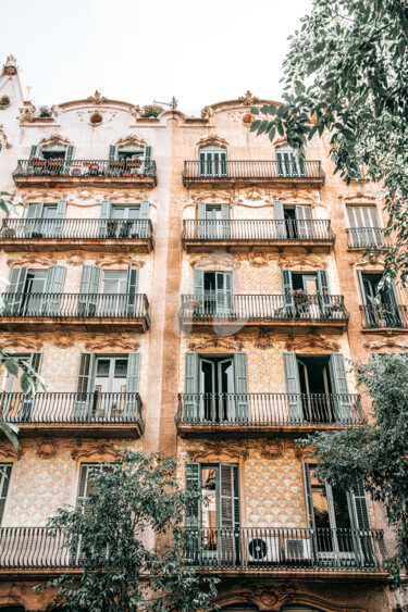Fotografie getiteld "Barcelona Architect…" door Radu Bercan, Origineel Kunstwerk, Digitale fotografie