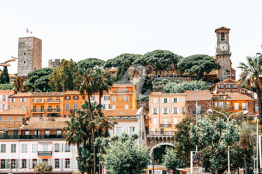 Photographie intitulée "Cannes City Archite…" par Radu Bercan, Œuvre d'art originale, Photographie numérique