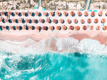 Фотография под названием "Aerial Ocean, Beach…" - Radu Bercan, Подлинное произведение искусства, Цифровая фотография