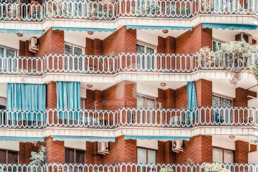 Fotografie getiteld "Urban Geometry Buil…" door Radu Bercan, Origineel Kunstwerk, Digitale fotografie
