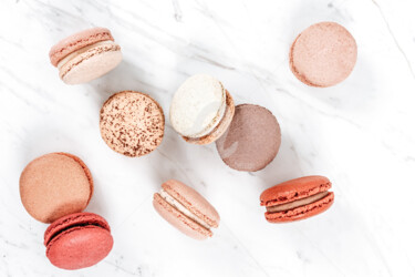 Fotografia intitolato "French Macarons Pri…" da Radu Bercan, Opera d'arte originale, Fotografia digitale