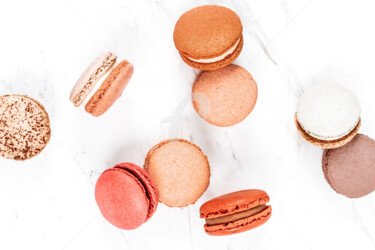 Photographie intitulée "Fruits Macarons Pat…" par Radu Bercan, Œuvre d'art originale, Photographie numérique