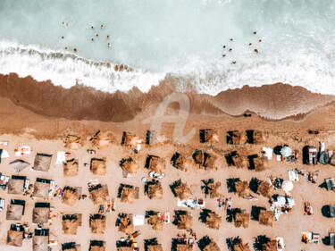 Ocean Coastal Print, Aerial Beach Print, Summer Home Decor Photography titled "Ocean Coastal Print…" by Radu Bercan, Original Art, Digital Photography