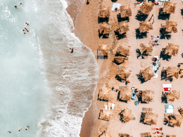 "Aerial Ocean Beach…" başlıklı Fotoğraf Radu Bercan tarafından, Orijinal sanat, Dijital Fotoğrafçılık