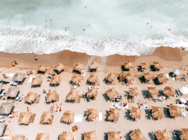 Photography titled "Aerial Beach Print…" by Radu Bercan, Original Artwork, Digital Photography