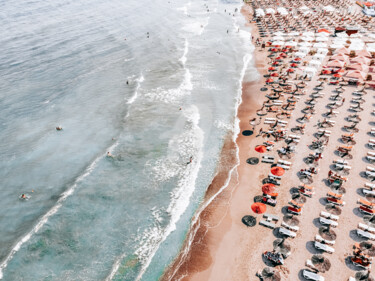 Photographie intitulée "Aerial Ocean Print,…" par Radu Bercan, Œuvre d'art originale, Photographie numérique