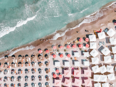Fotografía titulada "Ocean Aerial Beach…" por Radu Bercan, Obra de arte original, Fotografía digital
