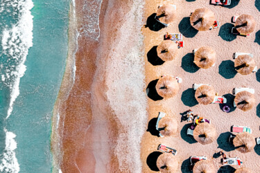 "Aerial Beach Print,…" başlıklı Fotoğraf Radu Bercan tarafından, Orijinal sanat, Dijital Fotoğrafçılık