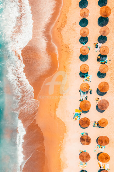 Fotografía titulada "Hot Summer Beach Ae…" por Radu Bercan, Obra de arte original, Fotografía digital